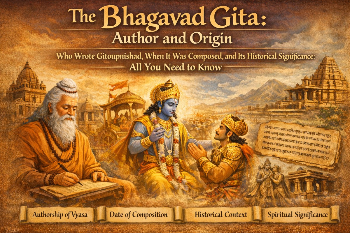 The Bhagavad Gita Author and Origin: