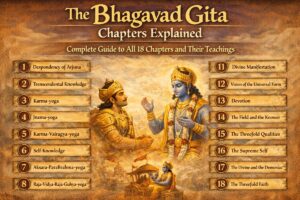 The Bhagavad Gita Chapters Explained: Complete Guide to All 18 Chapters and Their Teachings