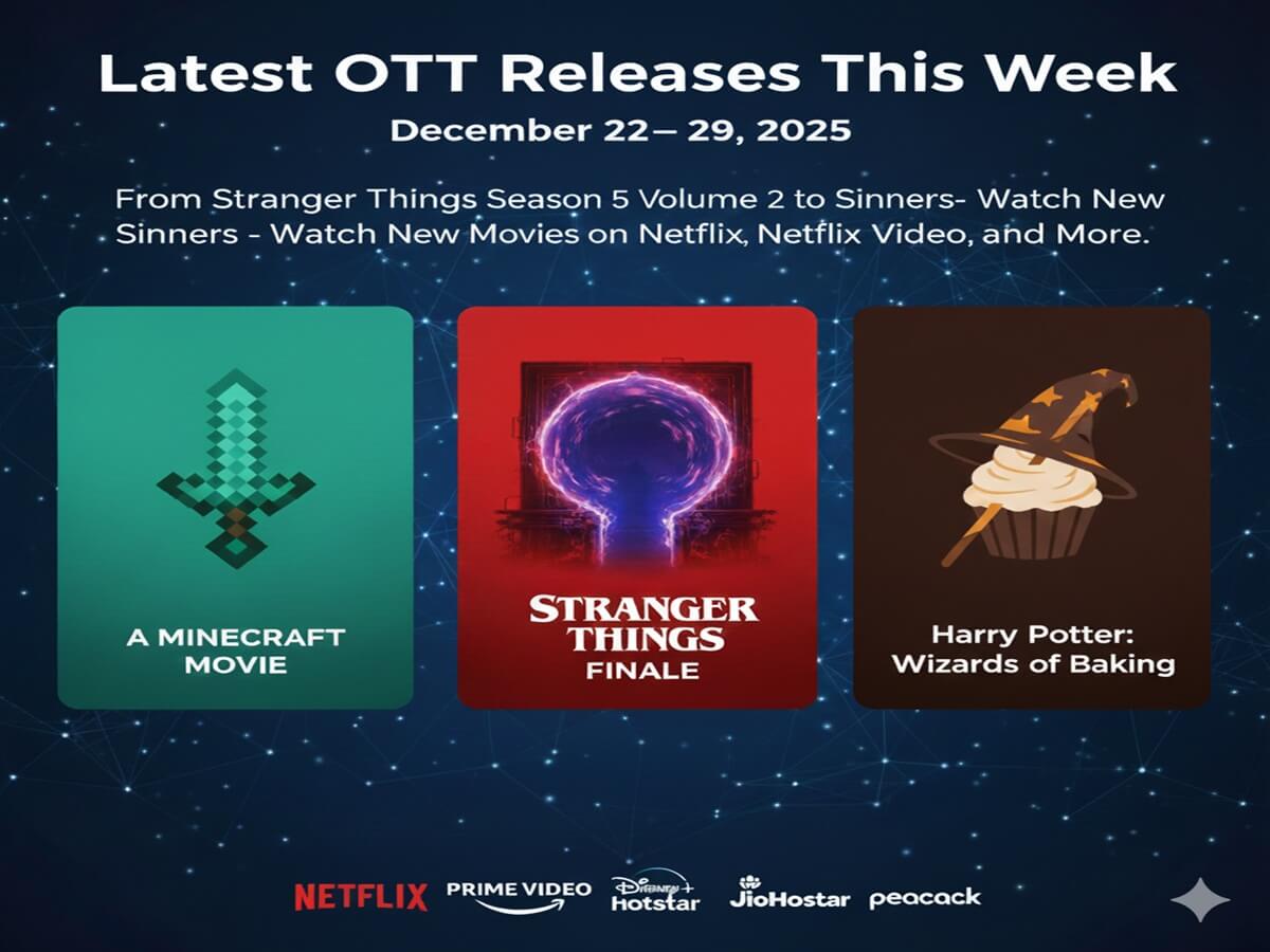 Latest OTT Releases This Week (December 22–29 2025) From Stranger Things Season 5 Volume 2 to Elway Watch New Movies and Shows on Netflix Prime and More (1)