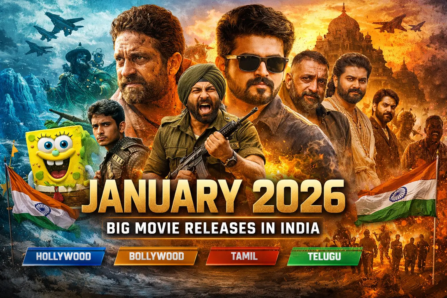 List of movies in theater thus january 2026