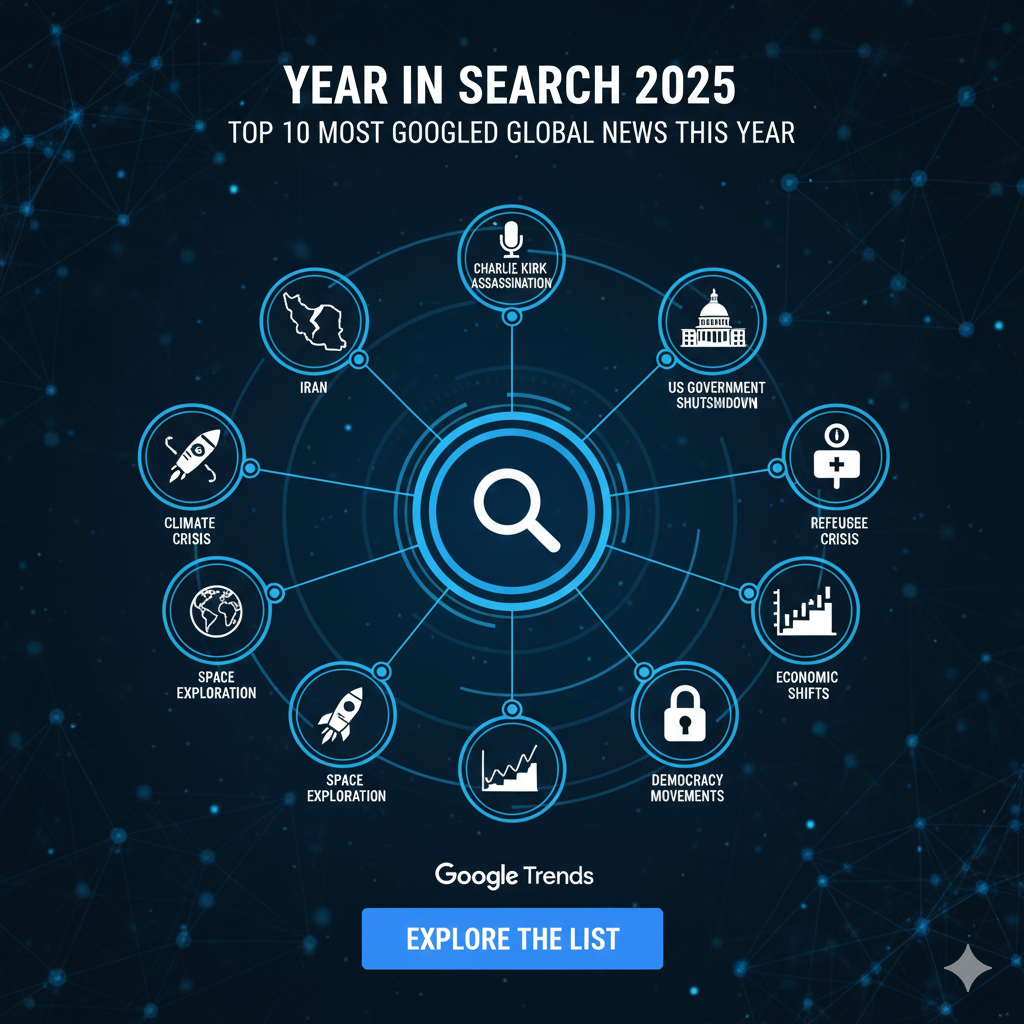 most googled news globally this year