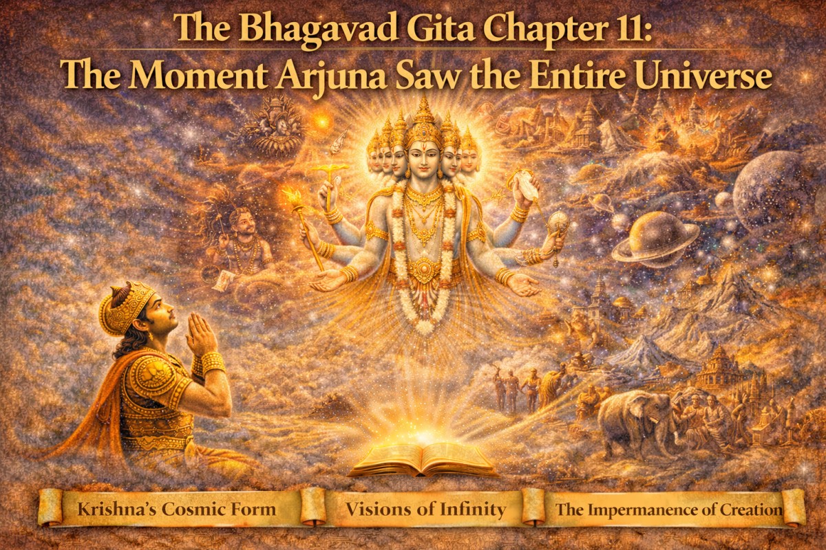 The Bhagavad Gita Chapter 11: The Moment Arjuna Saw the Entire Universe