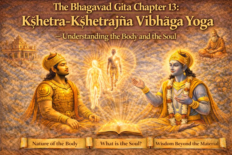 The Bhagavad Gita Chapter 13: Kṣhetra–Kṣhetrajña Vibhāga Yoga