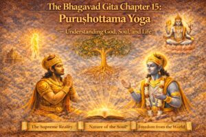 Bhagavad Gita Chapter 15: Puruṣhottama Yoga – Understanding God, Soul, and Life