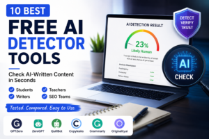 10 Best Free AI Detector Tools in 2026 What Students, Writers & Teachers Are Actually Using